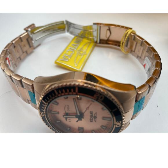 Invicta Women's Pro Diver Rose Gold Watch 15137 New with Case     Working - Picture 8 of 10